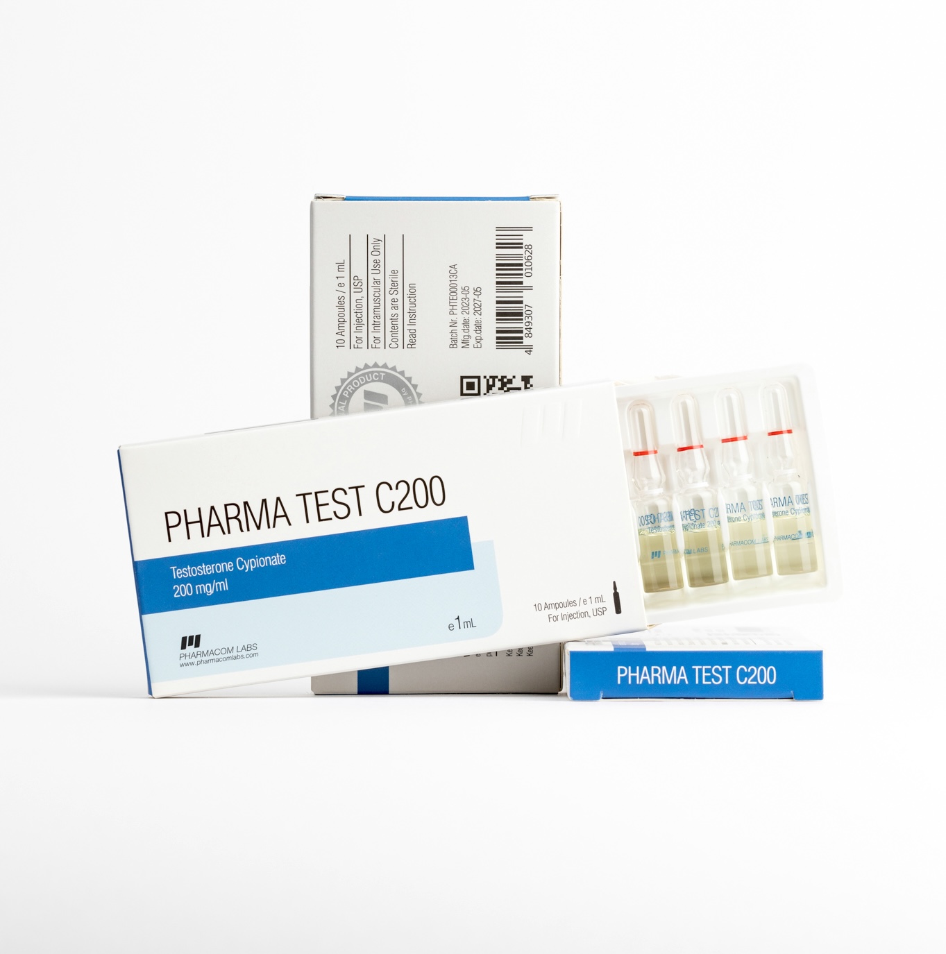 PHARMA TEST C 200 Ampolas