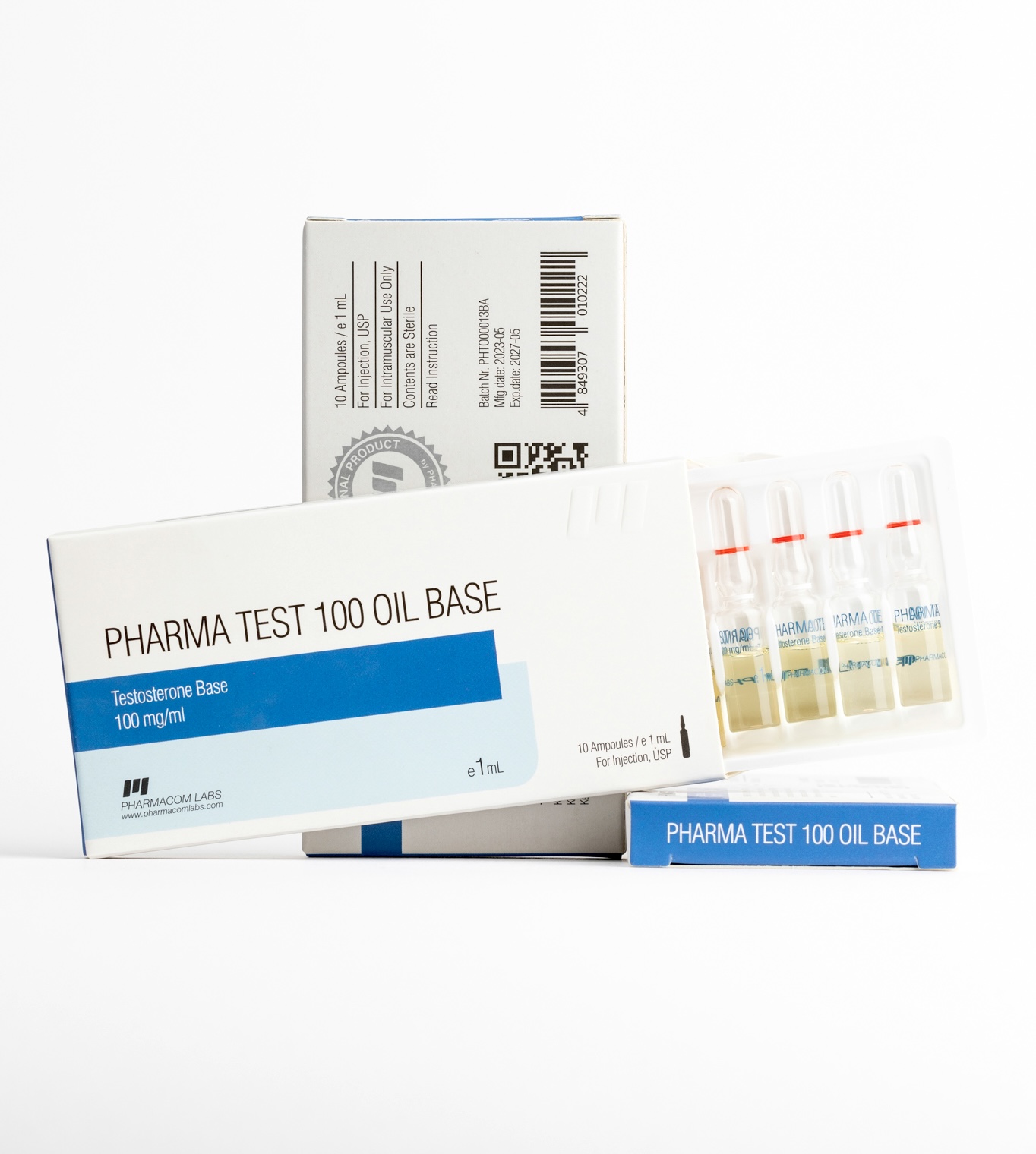 PHARMA TEST 100 OIL BASE Ampules